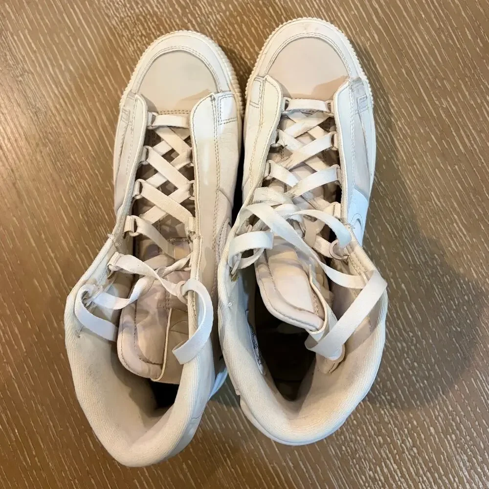 Nike Blazer Mid Victory‎ Sneakers Women's Sz 7.5 White DR2948-100 Leather